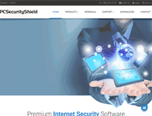 Tablet Screenshot of pcsecurityshield.com